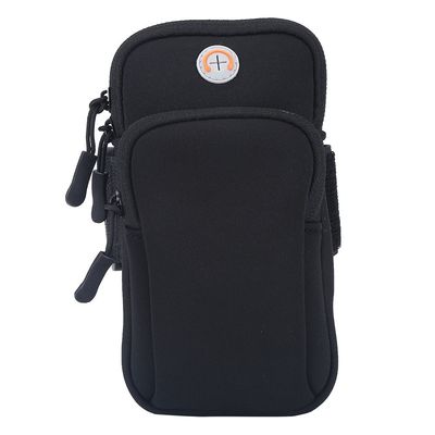 VGEBY Arm Pouch Outdoor Sport Running Jogging Exercise Armband Bag Wrist Pouch Phone Case Bag(Black) Sports Bag Supplies Phone Holder for Running Wrist Pouch Arm Phone Case