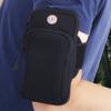 VGEBY Arm Pouch Outdoor Sport Running Jogging Exercise Armband Bag Wrist Pouch Phone Case Bag(Black) Sports Bag Supplies Phone Holder for Running Wrist Pouch Arm Phone Case view 2