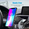 WixGear Universal Twist-Lock Air Vent Magnetic Car Mount Holder for Cell Phones with Fast Swift-snap Technology  Supports Devices up to 14oz view 2