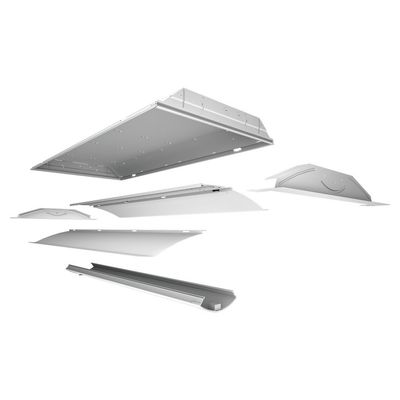 Metalux Cruze 2X4 LED Retrofit Kit, 5000 Lumens 3500K Color Temp