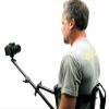 Glide Gear SNC 100 Snorricam Rig  for DSLR, Smartphone  Chest Mount, 3ft Arm, 3.3lb Payload, Lightweight Aluminum Harness view 2
