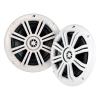 4 x Kicker 6.5" Marine Boat Coaxial White Speakers Combo Bundle With Pyle Elite Series 400 Watt 4-Channel Marine Car Bluetooth Amplifier and 8 Gauge Total Amplifier Installation Wiring Kit view 2