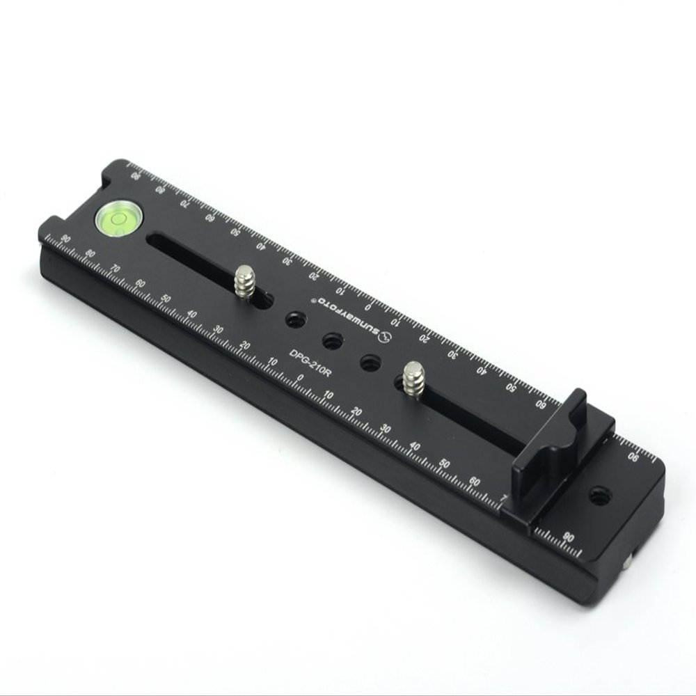SUNWAYFOTO DPG-210R 200mm QR Plate/Nodal Rail Arca Compatible Sunway 210mm 210 Slide