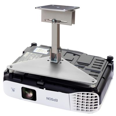PCMD, LLC. Projector Ceiling Mount Compatible with Epson EH-TW5210 EH-TW5300 EH-TW5350 EH-TW5350S with Lateral Shift Coupling (8-Inch Extension)