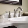 Moen WS84440SRN Two-Handle High Arc Bathroom Faucet, Spot Resist Brushed Nickel view 2