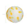 Fun Express Pineapple Hanging Lanterns - Party Decor - 12" Paper Lanterns - Set of 3 - Perfect for Luau, Tropical, & Summer Themed Events view 3