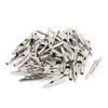 Aexit 45 Pcs Electrical Testing Non-Insulated Test Crocodile Alligator Clips Voltage Testers Clamps Clamp view 1