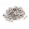 Aexit 65 Pcs Electrical Testing Electric Test Crocodile Alligator Clips Clamps Voltage Testers Silver Tone view 1