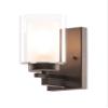 XiNBEi Lighting Wall Light 1 Light Bathroom Vanity Sconce Dark Bronze view 1