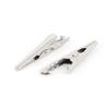 Aexit Metal Electric Electrical Testing Test Uninsulated Alligator Clip Crocodile Voltage Testers Clamp 100pcs view 2