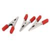 Aexit Crocodile Alligator Electrical Testing Clips Test Cable Clamps Red 50mm Long Voltage Testers 3 Pcs view 1