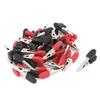 Aexit New 36pcs Electrical Testing Crocodile Alligator Test Clip for Electrical Voltage Testers Jumpers Wire view 1