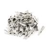 Aexit 50 Pcs Electrical Testing Metal Uninsulated Test Work Alligator Clips Crocodile Clamps Voltage Testers 43mm Long view 1