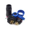 SP21 IP67 2PIN 3PIN 4PIN 5PIN Waterproof Connector, Screw Press Connect Plug Aviation Connector 30A 500V Industrial Connector Adapter (4 PIN) view 4
