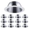 TORCHSTAR 12-Pack 6 Inch Recessed Light Trim, Aluminum Reflector view 1