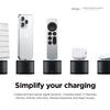 elago D Stand Charging Station for Apple TV Remote, iPhone, AirPods view 3
