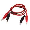 Aexit Double-Ended Crocodile Electrical Testing Clips Alligator Jumper Wire Test Voltage Testers Work 2pcs view 1