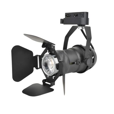 J.LUMI TRK9601 LED Track Light Head, Vintage Industrial Track Light for Home, H Type Track Lights, 5W LED GU10 Bulb, 3000K Warm, Not Dimmable, Black