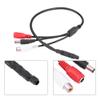 High Sensitive Pickup Mini Microphone Audio Mic for CCTV Security Camera DVR Sound Voice Monitoring Recording and Bonus Warning Decal view 2
