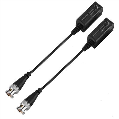 1 Pair HD CVI/AHD/TVI Passive Transceiver Adapter Transmitter Video Balun CCTV UTP BNC Cat5