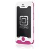 Incipio IPH-929 Atlas Case for iPhone 5-1 Pack - Retail Packaging - White/Pink view 1