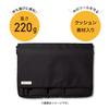 LIHIT LAB Carrying Pouch (Laptop Sleeve), 9.4 x 13.4 Inches, Navy (A7577-11) view 2