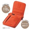LIHIT LAB Belt Bag, Orange, 7.1 x 5.1 Inches (A7574-4) view 3