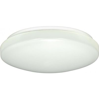 Nuvo 62/748 Acrylic LED 14 in. Flush Mounted LED Light Fixture White Finish with Occupancy Sensor 120V