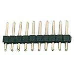 Straight Male Header 1 Row 10 Pin