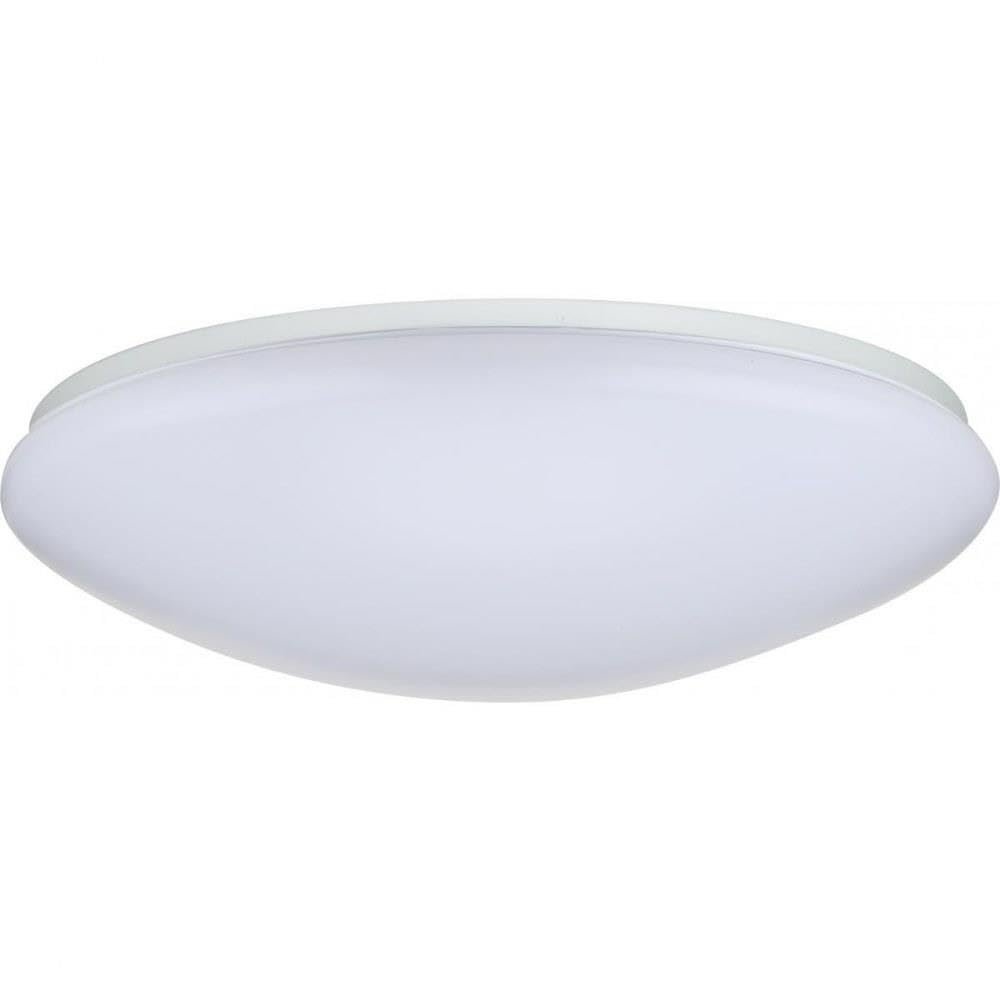 Nuvo 62/766 Acrylic LED 19 in. Flush Mounted LED Light Fixture White Finish, with Occupancy Sensor 120V