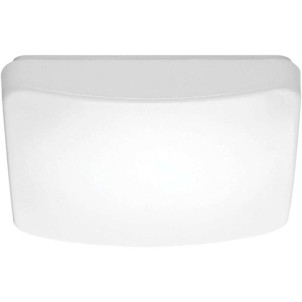 Nuvo 62/1097 Square LED 11 in. Flush Mount Light Fixture with Occupancy Sensor, 120V, White