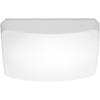 Nuvo 62/1097 Square LED 11 in. Flush Mount Light Fixture with Occupancy Sensor, 120V, White view 1