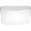 Nuvo 62/1097 Square LED 11 in. Flush Mount Light Fixture with Occupancy Sensor, 120V, White view 2