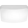Nuvo 62/1097 Square LED 11 in. Flush Mount Light Fixture with Occupancy Sensor, 120V, White view 3