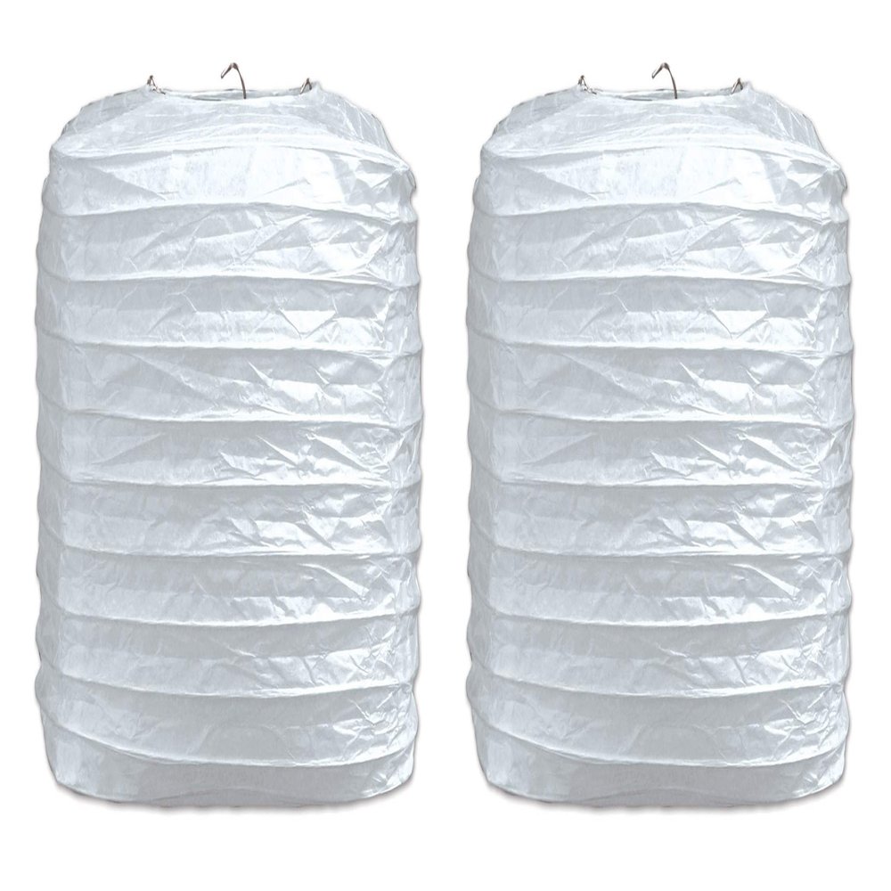 Square Paper Lanterns-White