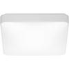 Nuvo 62/1098 Sqauare LED Module 14 in. Flush Mount Light Fixture with Occupancy Sensor, 120V, White view 1