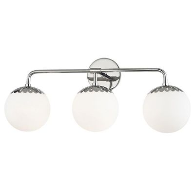 Mitzi H193303-PN Paige Bath and Vanity, Nickel