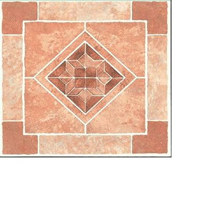 Mintcraft Cl2071 Diamond Stone Viny Floor Tile, Brown