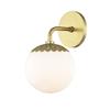 Mitzi H193301-AGB Paige - 1 Light Bath and Vanity 11 inches Tall and 6.25 inches Wide - Aged Brass view 3