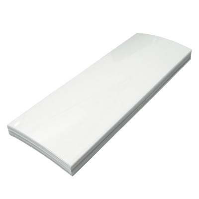 177-1RT0200 Replacment Lens, .020 X 5 X 14-1/4", Outer Rectangle W/Tissue, 50 Pack