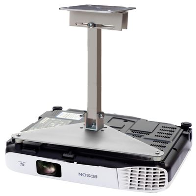 PCMD, LLC. Projector Ceiling Mount Compatible with Epson EH-TW5210 EH-TW5300 EH-TW5350 EH-TW5350S with Lateral Shift Coupling (14-Inch Extension)