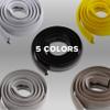 6.5 Feet Cable Protector + Cord Cover  Durable Gray PVC is Flexible, Odor Free, Easy to Unroll and Open  Conceal Wires at Home, Office, Warehouse, Workshop, Concerts view 2