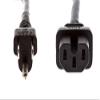 Long 10 ft AC Power Cord NEMA 5-15P to IEC C15 for DELL E193FPP MONITOR view 2