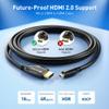 Cable Matters 2-Pack, High-Speed 4K@60Hz Micro HDMI to HDMI Cable - 6ft, Ideal for Tablet, Notebook, Camera, Raspberry Pi 4 and Raspberry Pi 5 view 2