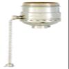 B&P Lamp Brass Pull Chain Socket, Nickel Plated Finish, Pull Chain, On/Off Function, Uno Thread Shell view 3