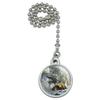 GRAPHICS & MORE Deer in The Snow Ceiling Fan and Light Pull Chain view 1