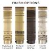 B&P Lamp Brass Socket, Antique Bronze Finish, Push-Thru, On/Off Function, No Uno Thread Shell view 4