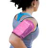 E Tronic Edge Phone Holder for Running, Cell Phone Arm Bands with Reflective Logo, Phone Strap Armband Fits iPhone and Android, Use for Running, Walking, Hiking and Biking, Pink Small view 1