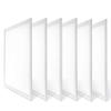 2x2FT Flush Mount LED Flat Panel Light 40W 4800LM 0-10V Dimmable 5000K Natural White, 280W Equiv. Ultra Slim LED Ceiling Troffer Light Fixture, Nationwide Rebate Program Eligible Lighting Facts 6 Pack view 1