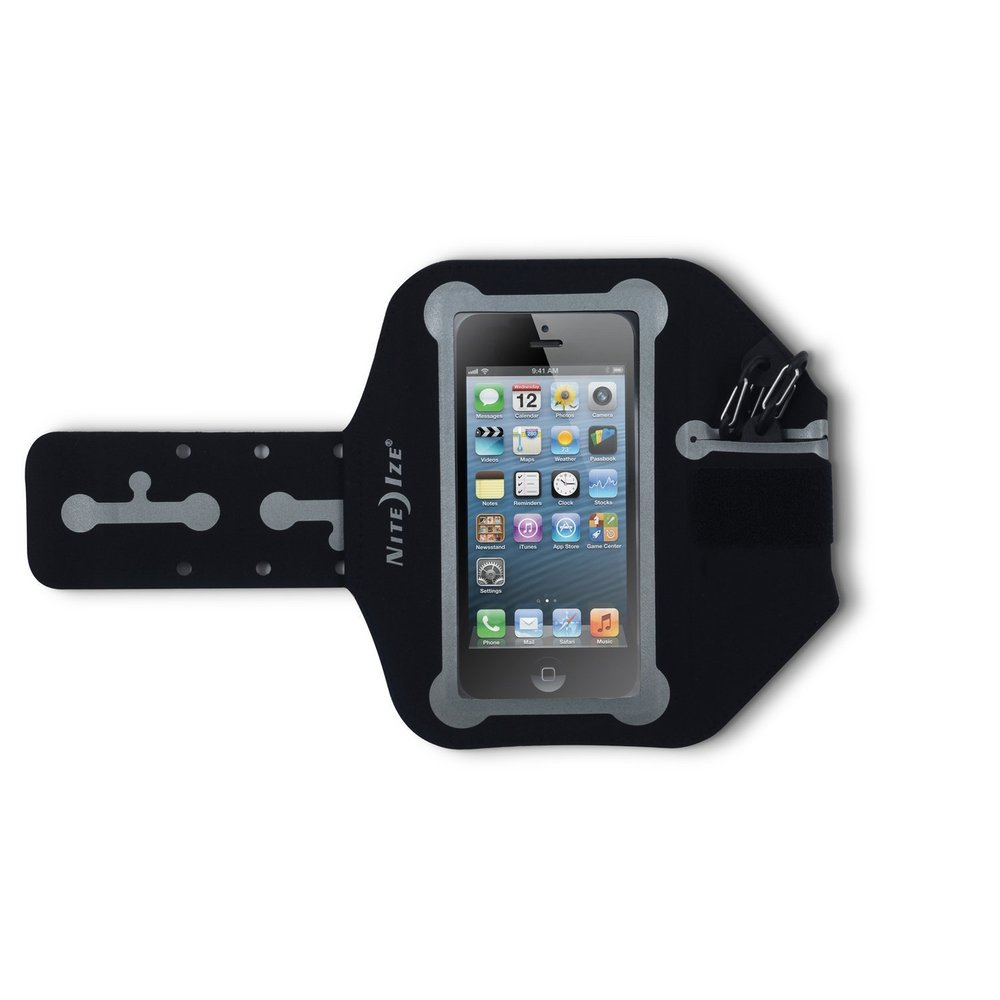 Nite Ize Action ArmBand - Adjustable Smartphone Holder For Hitting The Gym, Running, + Biking